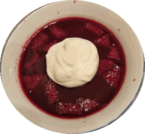 Brombeernachspeise
