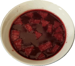 Brombeernachspeise